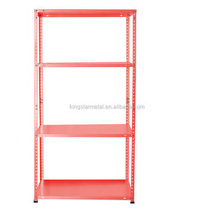 מדף אחסון פלסטי סלקטיבי בעיצוב חדש במבצע חם, 4 שכבות, פלדה מצופה אבקה, הגנה מפני קורוזיה, לשימוש ביתי - Product Image 2