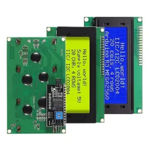 LCD2004+I2C LCD Display Module 20x4 Character 2004A HD44780 LCD IIC/I2C Serial Interface Adapter Blue/Green Screen For