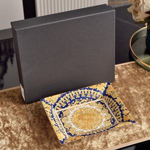 Cendrier en céramique moderne, peint à la main, écologique, durable, facile à nettoyer, pour accessoires de fumeur de cigares - Product Image 3