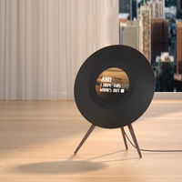 Haut-parleur portable moderne en plastique pour V5.4, puissance de sortie 100-300W, écran LCD avec affichage des paroles, prise en charge de la mise en miroir pour Android/iOS