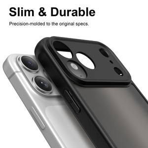 เคสใสแบบด้านสำหรับ <span class=keywords><strong>iPhone</strong></span> 17 Pro Max 16 Pro Max 17e 15 <span class=keywords><strong>Plus</strong></span> <span class=keywords><strong>14</strong></span> Pro 13 ป้องกันระดับทหาร ฝาครอบโทรศัพท์มือถือแบบแข็ง - Product Image 5