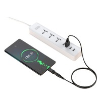 Set Kabel Pengisi Daya USB 8 Kepala dengan Konektor Lubang Bulat DC untuk Timbangan Elektronik, Senter, Kipas Mini - Kabel Daya 1 Meter