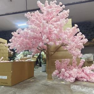 Pohon Bunga Sakura Fiber Glass Buatan Tangan Grosir 2.5m Ramah Lingkungan Tahan Lama untuk Pernikahan Luar Ruangan/Dalam Ruangan Tahun Baru Hari Valentine - Product Image 3