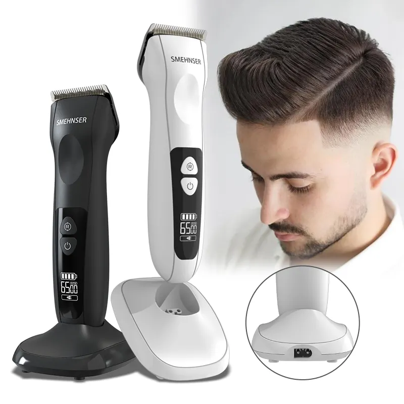 Professional Cordless Hair Trimmer Rechargeable 3 geschwindigkeit Trimmer Hair Clippers For Men Zero Gap Baldhead Beard Shaver