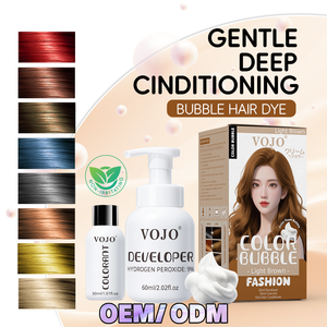 VOJO <span class=keywords><strong>Mousse</strong></span> Colorante Capillaire en Gros – Plusieurs Nuances Tendance, Sans Ammoniaque, Facile à Appliquer Soi-même, Couleur Longue Durée pour Salons et Vente au Détail - Product Image 2
