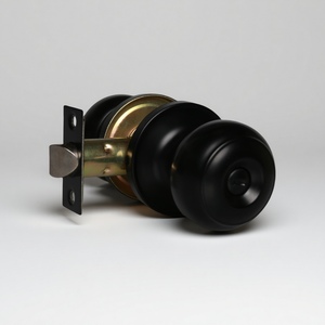 2025 anti-hırsızlık mat siyah paslanmaz çelik anahtarsız kapı kolları iç geçit kare dolap kapı donanım dayanıklı su geçirmez - Product Image 3