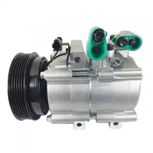 OEM 977012E100 Compressor untuk Auto 2.7L Hyundai Santa Fe Sonata Kia Optima 2001-2005 2006 Kompresor AC & Kopling A/C HS18 6pk