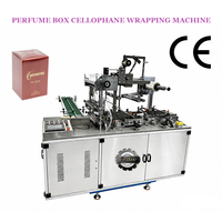 Machine d'emballage automatique / d'enveloppement en cellophane pour boîtes de poker, de thé, de cigarettes, de parfum et de chocolat