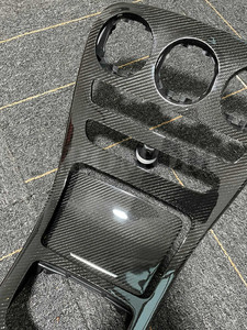Panel de Consola Central de Fibra de Carbono 100% Real para Automóviles Clase C W205 W206 GLC X253 2015 2016 2017 2018 2019 2020 - Product Image 6