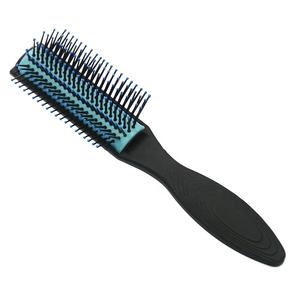 <span class=keywords><strong>Precio</strong></span> de fábrica profesional <span class=keywords><strong>Denman</strong></span> Brush 9 Rows Curly Custom Detangle Hair Brush con cabeza desmontable - Product Image 1