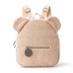 Fashionable Soft Kids School Bag Kindergarten Plush Cute Bear Toddler Children's <b>Backpack</b> - Product Image 1