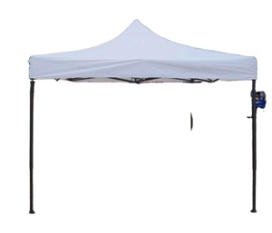 Carpa de Sombra Publicitaria Comercial Portátil Plegable de 3x3m, Blanca, con Impresión Personalizada Manual, <span class=keywords><strong>para</strong></span> Exposiciones y Negocios al Aire Libre - Product Image 4