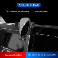 Ventes directes d'usine Toyota Prado Navigation support de téléphone de voiture support de voiture par gravité Prado 150 accessoires