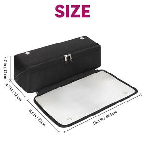 กระเป๋าจัดระเบียบอุปกรณ์ทำผม ReIaveI 2 in 1 สำหรับที่หนีบผมตรง ที่ม้วนผม อุปกรณ์พกพาสำหรับการเดินทางสำหรับผู้หญิง - Product Image 6