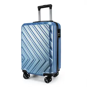 Чехол для переноски YX16855, чемодан на колесиках для путешествий, Подарочный чемодан 20 дюймов с универсальным колесом из АБС, большой клетчатый чемодан