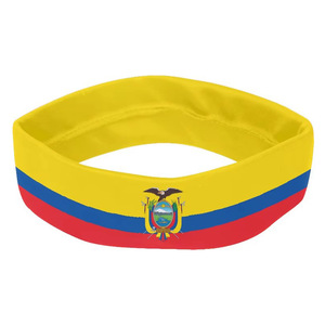 Bandanas al por mayor 2026: Bandas para la cabeza de poliéster de secado rápido con diseño retro de anime ROMANCE para aficionados al fútbol de México y Canadá - Product Image 5