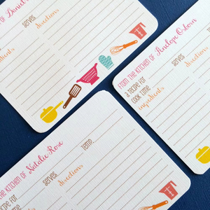 Personal isierte Rezept karten 4x6 Rezept karten Personal isierte Rezept karten - Product Image 1