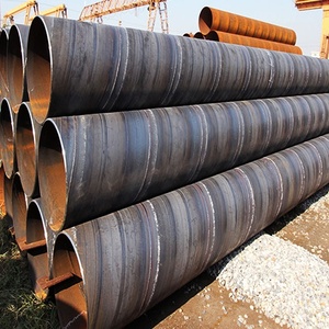Tuyau en <span class=keywords><strong>acier</strong></span> au carbone EMT ASTM A53 Grade B ASTM A139 avec revêtement FBE à l'intérieur, revêtement époxy AWWA C213, extrémité à cloche AWWA C210 - Product Image 2