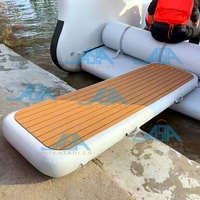 Passerelle gonflable antidérapante flottante en Drop-Stitch pour accès aux quais, bateaux et embarcations marines