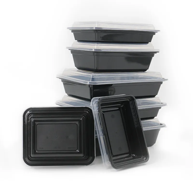 24Oz 26Oz 28Oz 32Oz Plastic Voedselcontainer Wegwerp In De Magnetron Bewaarmiddelen Maaltijdprep Containers