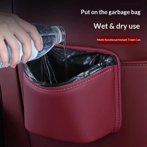 Caja de Almacenamiento Lateral para Puerta de Coche Z-030, Bolsa Interior, Portavasos, Cubo de <span class=keywords><strong>Basura</strong></span>, Soporte Multifunción para <span class=keywords><strong>Teléfono</strong></span> Móvil - Product Image 4