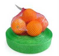 Op maat gemaakte kleur en maat aardappelgroenten fruit citroenen uien aardappel voedselveilige verpakking HDPE buisvormig gebreid netrol Aining merk
