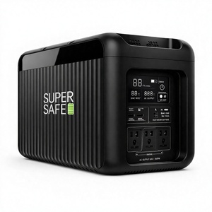 เครื่องกำเนิดไฟฟ้าพลังงานแสงอาทิตย์แบบออฟกริด 2 กิโลวัตต์ชั่วโมง 3000-8000 วัตต์ สำหรับใช้ในบ้าน แบบพกพา รุ่น Supersafe T27 โครงสร้างโลหะ พร้อมพัดลม แบตเตอรี่ 3.2 โวลต์ 280 แอมป์ชั่วโมง - Product Image 1