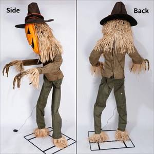 <span class=keywords><strong>Calabaza</strong></span> Eléctrica Gigante de Halloween con Sensor de Movimiento y Cuerpo Giratorio para Decoración de Casas Encantadas - Product Image 6