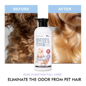 Shampooing doux <span class=keywords><strong>pour</strong></span> animaux de compagnie : désodorisant, hydratant en profondeur et nettoyant en douceur, adapté à tous les chiots, chatons, chiens et chats, grande taille - Product Image 2
