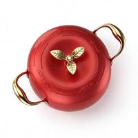 Cacerola Antiadherente con Forma de Manzana Zunck para Uso Doméstico - Olla de Cocción Lenta - Cacerola - Hermoso Regalo - Ideal para Festividades