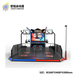 Simulador <span class=keywords><strong>de</strong></span> <span class=keywords><strong>Realidad</strong></span> Virtual, Máquina <span class=keywords><strong>de</strong></span> Juego <span class=keywords><strong>de</strong></span> Disparos <span class=keywords><strong>de</strong></span> Pie para Dos Personas, Máquina <span class=keywords><strong>de</strong></span> Entretenimiento Interactiva <span class=keywords><strong>de</strong></span> <span class=keywords><strong>Realidad</strong></span> Virtual - Product Image 4