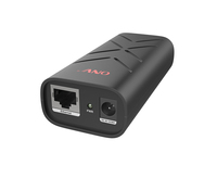 Plastique injecteur POE entrée CC Simple du port 10/100/1000M PoE injecteur