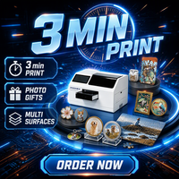Imprimante à plat tout-en-un automatique PodNEX A3 DX7 nouvelle génération, jet d'encre UV CMYK, 2400 DPI, contrôle Android, pour coques de téléphone/Airpods