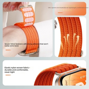 Correa Deportiva de Nylon de Cinco Anillos Premium para HUAWEI Fit <span class=keywords><strong>5</strong></span> / Fit <span class=keywords><strong>5</strong></span> Pro / Fit 4, Ligera y Transpirable - Product Image 3