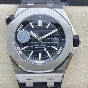 Reloj Mecánico de Lujo de la Mejor Calidad, Resistente al Agua, 42 mm, Fábrica ZF, Movimiento ETA 3120, 15710, Luminoso, Audemars Super Diver - Product Image 1