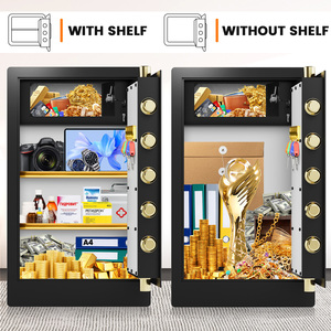 Weichiセキュリティデジタル電子セーフボックススチール家庭用指紋ロック付き家庭用 - Product Image 6