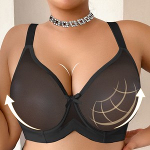 <span class=keywords><strong>Soutien</strong></span>-<span class=keywords><strong>gorge</strong></span> à armatures simple couche SMOOTH grande taille, sans rembourrage, confortable, respirant, lingerie sexy - Product Image 3