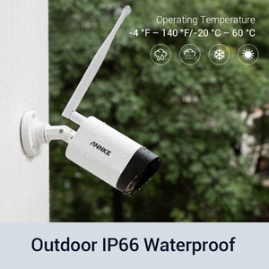 Annke 1080P WIFI không dây <span class=keywords><strong>IP</strong></span> an ninh máy ảnh tầm nhìn ban đêm <span class=keywords><strong>IP66</strong></span> không thấm nước phát hiện chuyển động ngoài trời CCTV P2P - Product Image 2