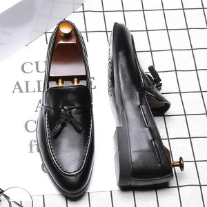 Chaussures habillées de luxe confortables en cuir souple, fabriquées à la main, de style italien, de haute qualité, chaussures de mariage, tendance de la mode, flexibles - Product Image 4