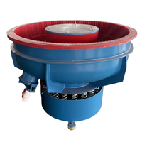 Polisseuse vibrante industrielle 450L pour la finition de surface des ustensiles de cuisine en acier inoxydable et en aluminium