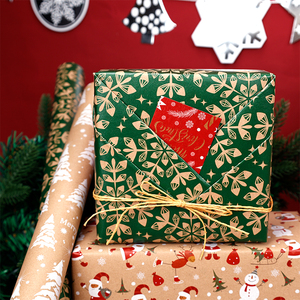 Factory Wholesale Christmas Wrapping <b>Paper</b> Packaging 50 X 70 cm Gift Wrapping <b>Paper</b> - Product Image 5