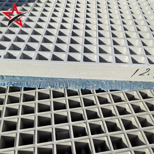 Hochwertiges GFK-Glasfaser gitter Hochfest für industrielle Treppenstufen Plattform boden form für Gehwege - Product Image 5