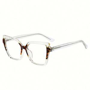 Gafas de Computadora TR90 para Mujer, Modelo 2021, Montura de Doble Color, Antiluz Azul - Product Image 4