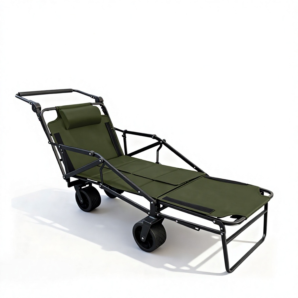 Roue à réservoir vert pour s'allonger