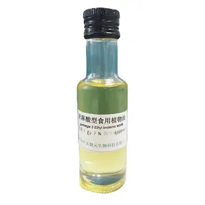 OEM Omega 3 softgel Alpha ethyl Linoleic Acid vegetable cooking oil Linoleic Acid 80%
