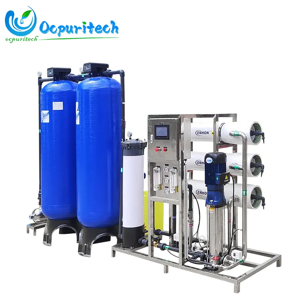 Industrial 3000 Liter RO Water Purification System Demineralized Water for Farms Hotels Restaurants Manufacturing Plants