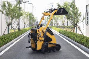 Mini-chargeuse sur chenilles diesel puissante, facile à utiliser, compacte, <span class=keywords><strong>pour</strong></span> la construction, le jardinage et l'entretien des installations - Product Image 5