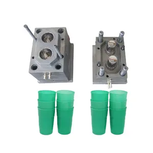 2 Holtes Plastic Injectie Gorgelen Cup Schimmel Fabrikant Custom Mold Maken