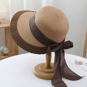 Fashion Western Style Women's Large Brim Straw Bucket <b>Hat</b> <b>for</b> Beach Ski Travel & Casual Use - Product Image 3