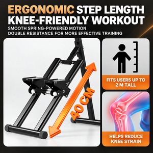 Máquina Escaladora Plegable Multifuncional para Ejercicios Cardiovasculares y <span class=keywords><strong>de</strong></span> Fitness - Product Image 6